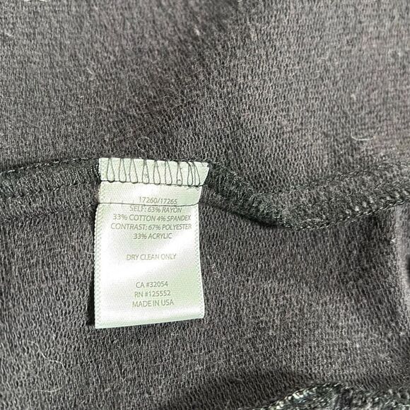 Anthropologie Dolan blue and black southwestern knit open front Aztec cardigan j - Picture 13 of 14